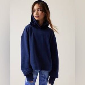 Athleta Girl Cozied Up Hoodie soft warm fleece lined XL size 14. NWT
